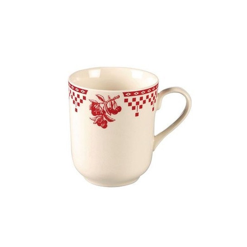 Tasse - Comptoir de Famille - Damier rouge