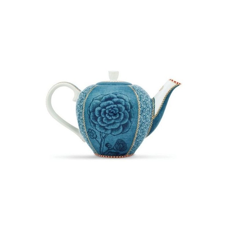 Pip Studio - Petite théière Spring to life 80 cl - bleu