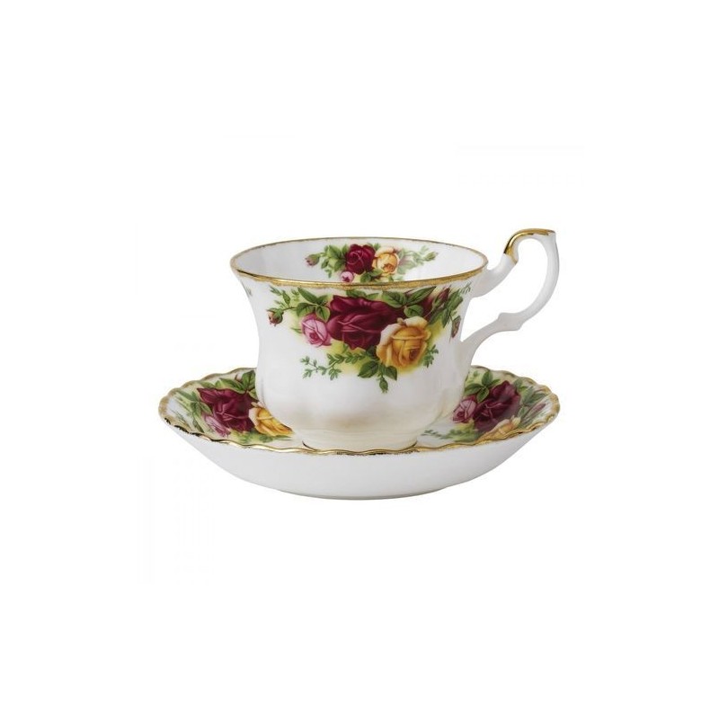 Tasses et sous tasse à thé - Old Country Roses - Royal Albert - 20 cl