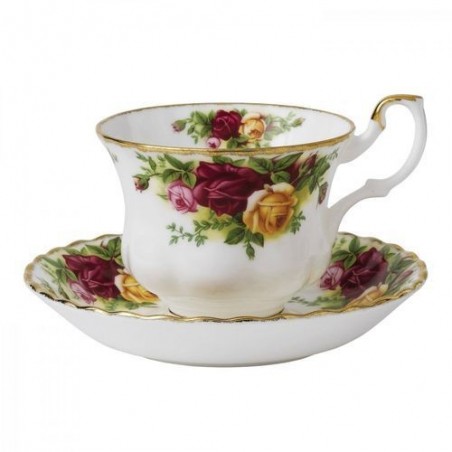 Tasses et sous tasse à thé - Old Country Roses - Royal Albert - 20 cl
