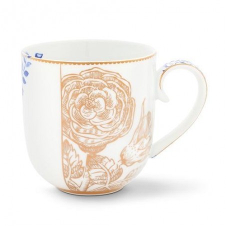 Mug Royal White flower - Pip Studio - 18cl