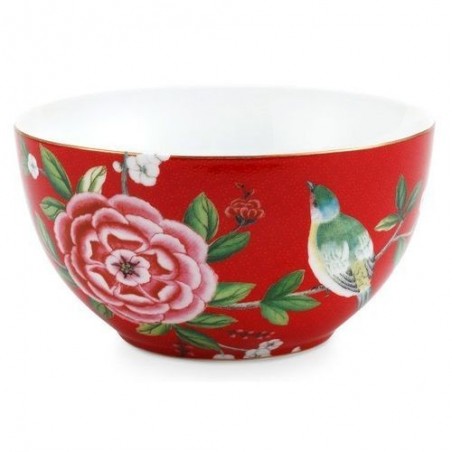 Bol à déjeuner - Blushing Birds - Rouge - Pip Studio - 15 cm
