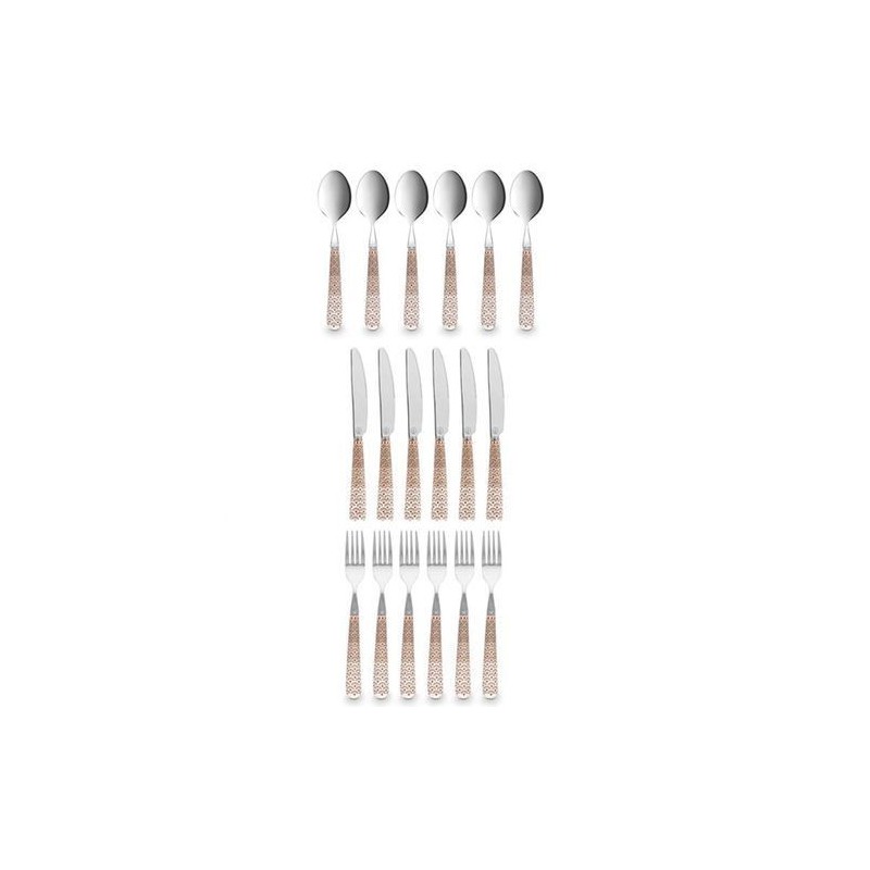 Lot de 18 couverts - Floral 2 kaki - Pip Studio