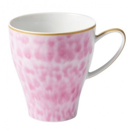 Grand Mug porcelaine - Rice - Glaze - Bubblegum