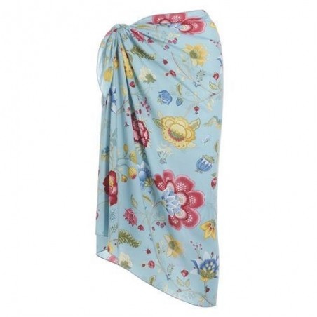 Pareo Alice Floral Fantasy Pip Studio - Petrol