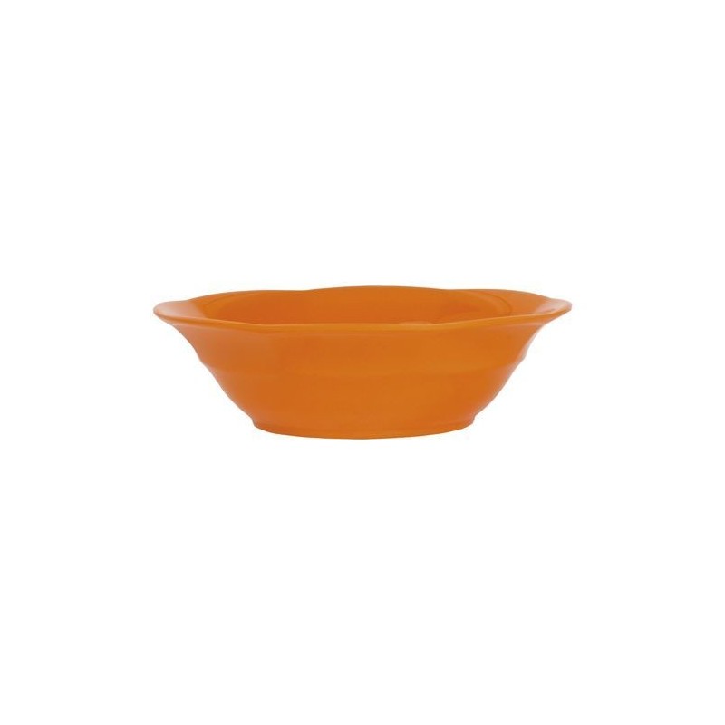 Assiette creuse Mélamine Rice - Orange - 19 X 6 cm