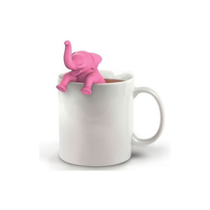 Infuseur à thé - Éléphant rose