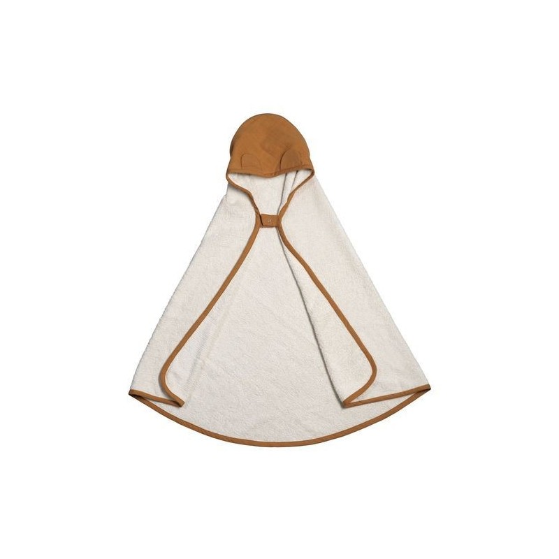 Serviette de bain à capuche - Fabelab - Ocre