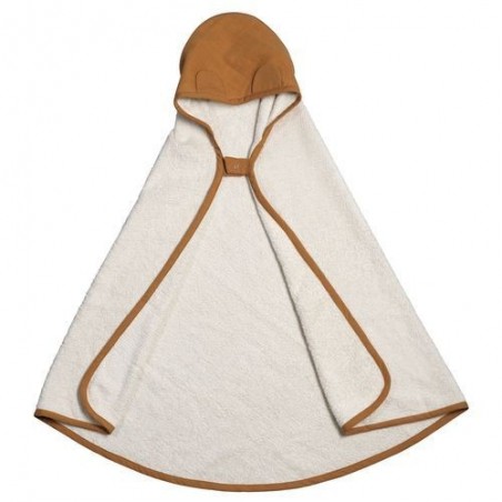 Serviette de bain à capuche - Fabelab - Ocre