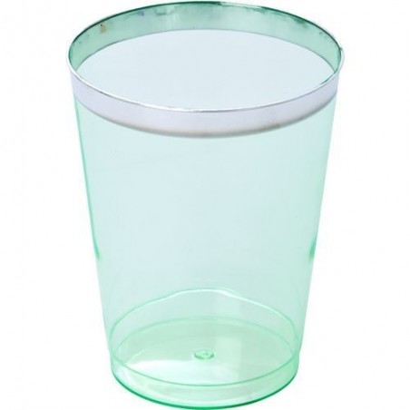 Petit verre à eau - Rice - Plastic  - Vert - Lot de 6