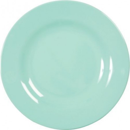 Assiette plate Mélamine - Rice - Dark Mint - 25 cm