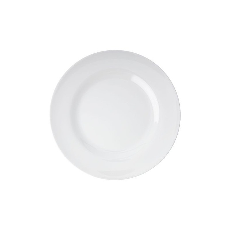 Assiette plate Mélamine - Rice - Blanc - 25 cm