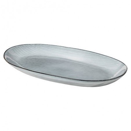 Grand plat oval - Broste Copenhagen - Nordic sea - Gres