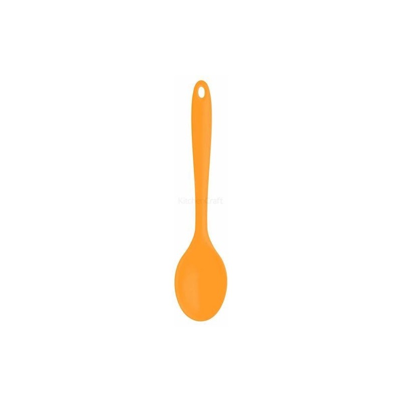 Cuillère de cuisine en silicone - Jaune - 27cm