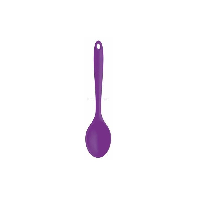 Cuillère de cuisine en silicone - Violet - 27cm