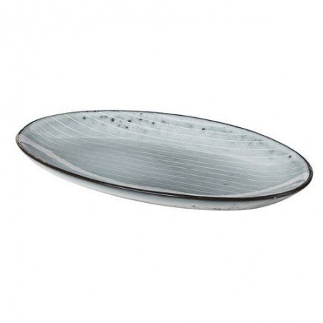 Petit plat oval - Broste Copenhagen - Nordic sea - Gres