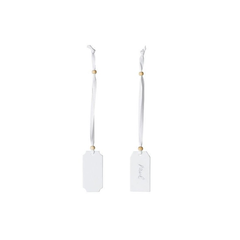 Marques place  - Rader - Porcelaine - blancs - Set de 2