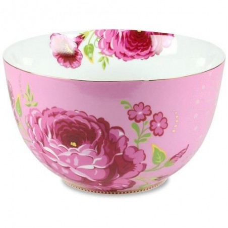 Saladier floral Pip Studio - Rose