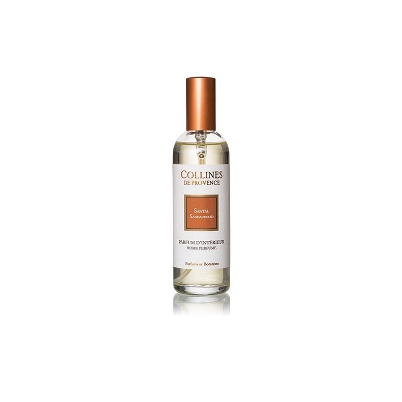 Parfum d'intérieur en spray - Santal - Collines de Provence - 100ml