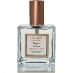 Parfum d'intérieur en spray - Santal & Safran - Collines de Provence - 100ml