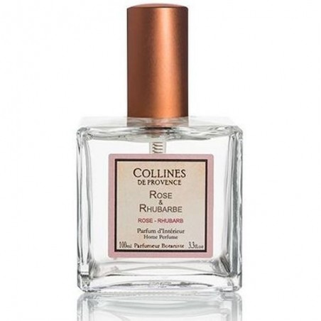 Parfum d'intérieur en spray - Rose & Rhubarbe - Collines de Provence - 100ml