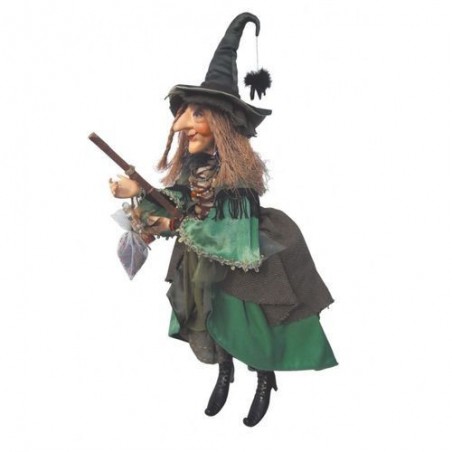 Sorcière - Witches of Pendle - Alice Nutter - Vert - 50 cm