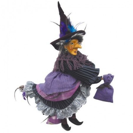 Sorcière - Witches of Pendle - Rowena - Violet - 35 cm