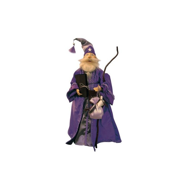 Magicien - Witches of Pendle - Oswald - Violet - 50 cm