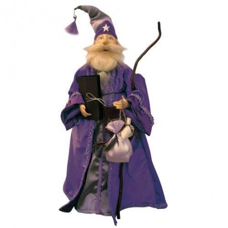 Magicien - Witches of Pendle - Oswald - Violet - 50 cm
