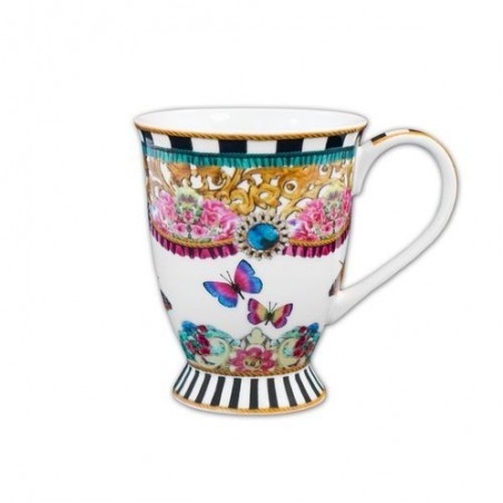 Petit mug stripes - floral madness - Melli Mello - 150ml
