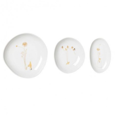 Lot de 3 coupelles porcelaine - Wonderland - Rader