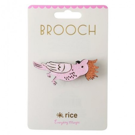 Broche - Rice - Cacatoès