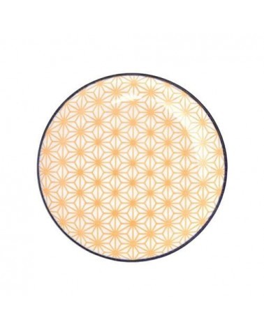 Assiette à dessert 16cm - Tokyo Design - Star Wave Yellow