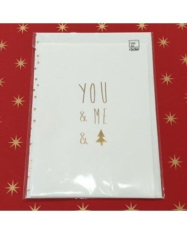 Carte de Noël - You & Me Christmas - Rader