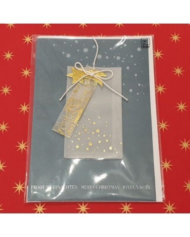 Carte de Noël - Petites étoiles - Joyeux Noël - Rader