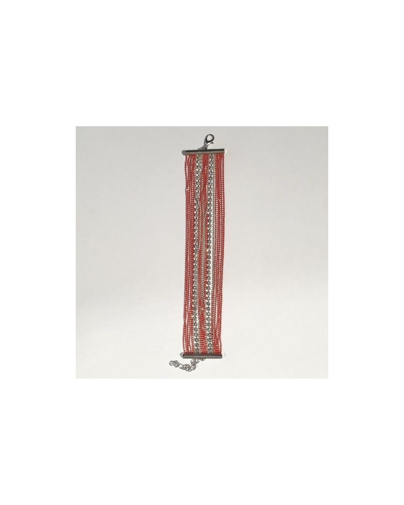 Grand bracelet perles - Corail - Nusa Dua