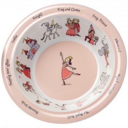 Assiette creuse en mélamine - princesses - Tyrell Katz