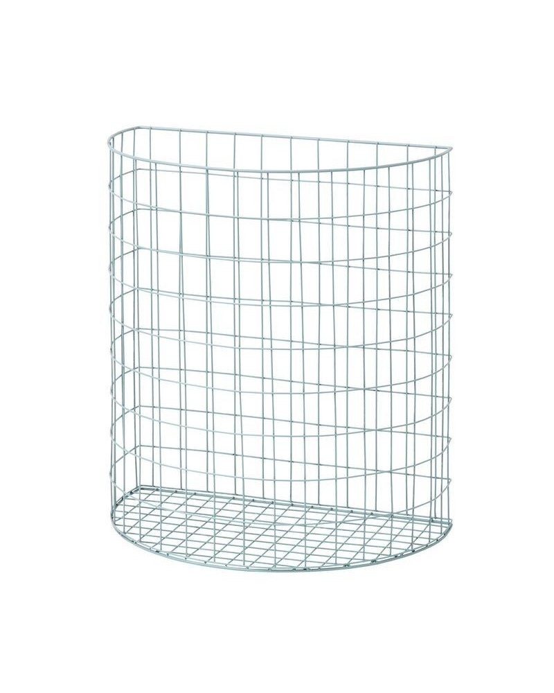 Corbeille - Rice - Mint - Métal - Grand modèle