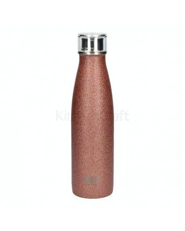 Bouteille isotherme - Built - Rose Gold Glitter - 500 ml