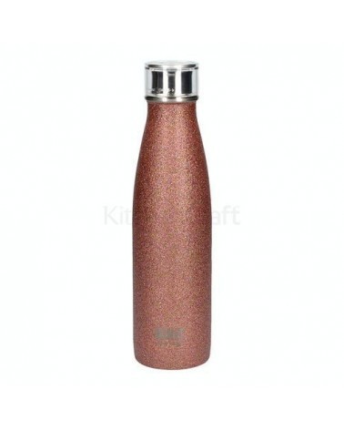Bouteille isotherme - Built - Rose Gold Glitter - 500 ml