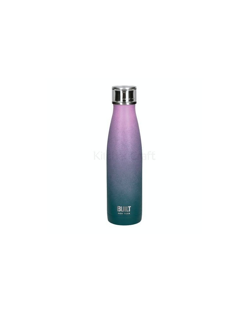 Bouteille isotherme - Built - Pink and Blue Ombre - 500 ml