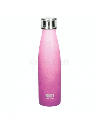 Bouteille isotherme - Built - Pink and Purple Ombre - 500 ml