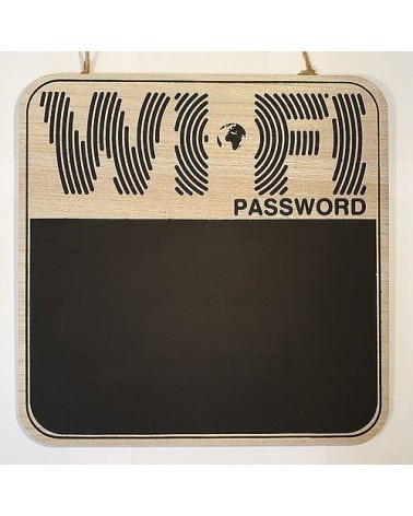 Ardoise Wi-Fi à suspendre - Country Casa