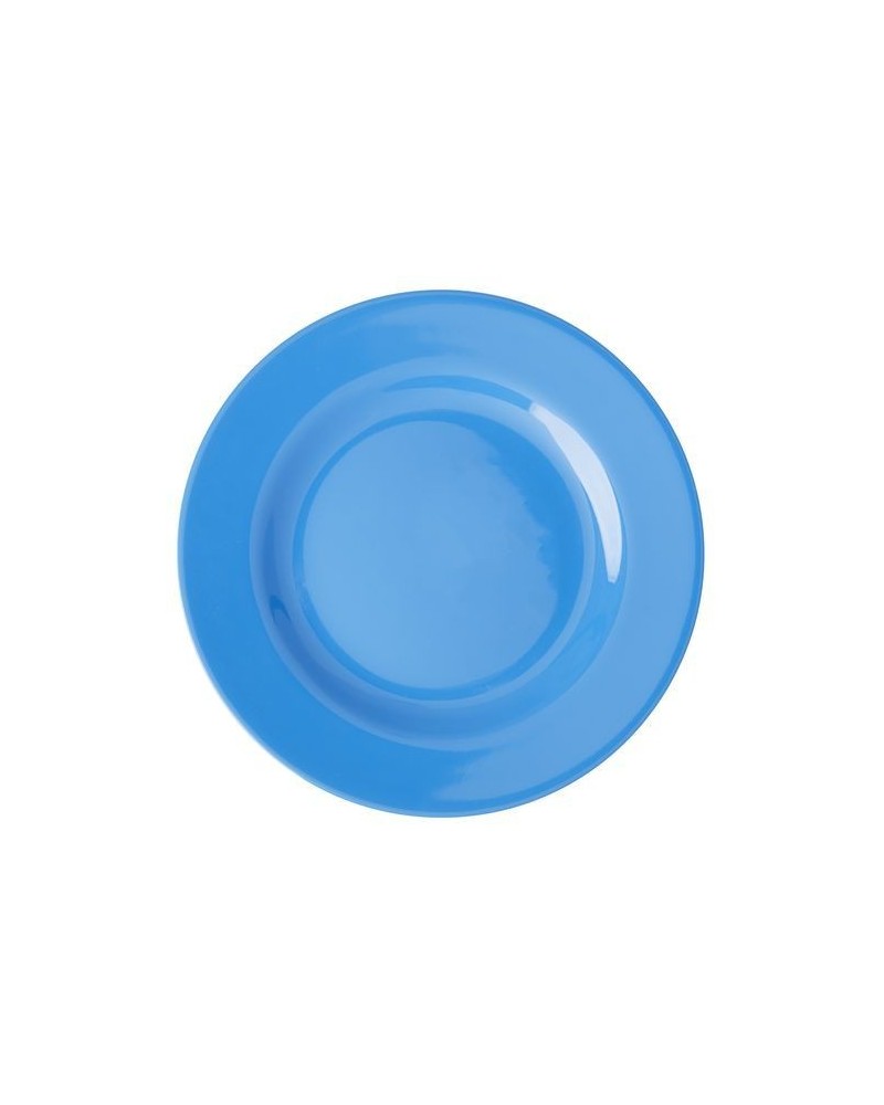Assiette à dessert - Mélamine - Rice - Ocean Blue