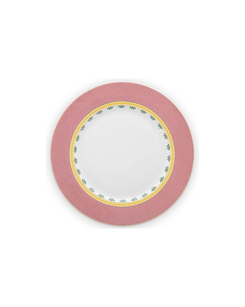 Assiette plate - La Majorelle - Rose - Pip Studio - 26.5cm