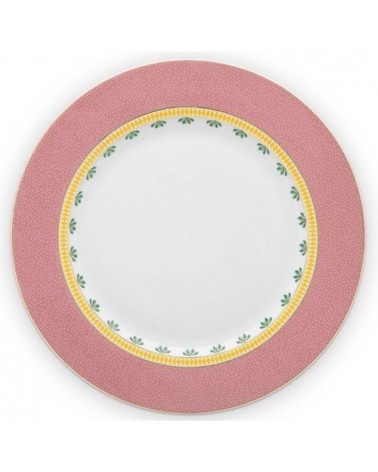 Assiette plate - La Majorelle - Rose - Pip Studio - 26.5cm