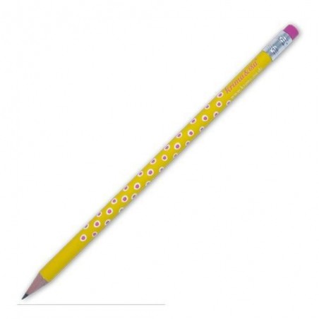 Crayon de papier - Krima et Isa - dabs yellow