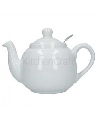 Théière - 1.2L - Blanc - KitchenCraft