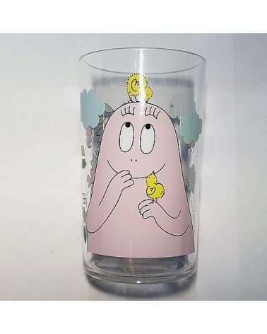 Verre acrylique Barbapapa - Petit Jour Paris - Rose et noir