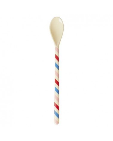 Cuillère longue en Mélamine RICE - Choose Happy - Candy Stripes - 22cm